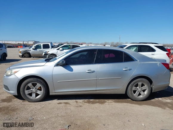 2014 Chevrolet Malibu LS with VIN 1G11B5SL4EF221830, listed as a IAAI auction lot 41695338 with 115,220 mi miles. Bid and sale history available at carsss.com. Image 15.