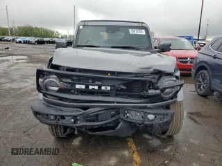 2022 Ford Bronco with VIN 1FMDE5DH3NLA98846, listed as a Copart auction lot 55818355 with 32,120 mi miles and Salvage title. Bid and sale history available at DreamBid. Image 5.