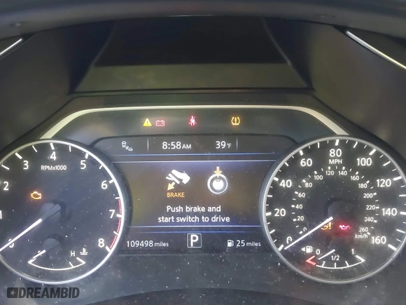 2015 Nissan Murano S with VIN 5N1AZ2MH6FN277457, listed as a IAAI auction lot 41410717 with 109,498 mi miles. Bid and sale history available at carsss.com. Image 7.