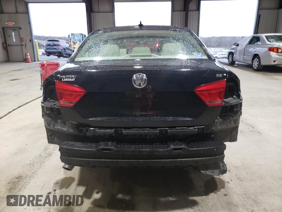 2013 Volkswagen Passat SE w/Sunroof with VIN 1VWBP7A3XDC076073, listed as a Copart auction lot 51738845 with 138,024 mi miles and Salvage Title. Bid and sale history available at carsss.com. Image 6.