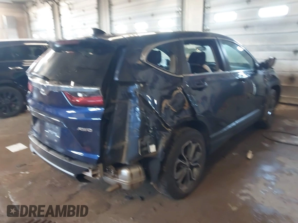 2020 Honda CR-V EX with VIN 5J6RW2H56LL024270, listed as a IAAI auction lot 41831193 with 78,840 mi miles. Bid and sale history available at carsss.com. Image 4.