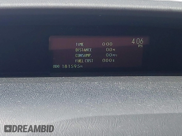 2013 Toyota Prius One with VIN JTDKN3DU6D0342003, listed as a IAAI auction lot 41819217 with 181,595 mi miles. Bid and sale history available at carsss.com. Image 7.