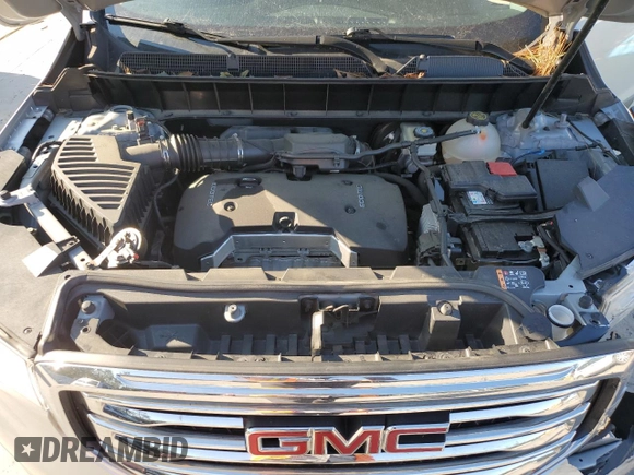 2017 GMC Acadia SLT with VIN 1GKKNMLAXHZ196823, listed as a Copart auction lot 75655254 with 57,257 mi miles and Salvage Title. Bid and sale history available at carsss.com. Image 12.