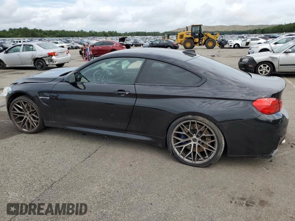 2015 BMW M4 with VIN WBS3R9C59FK330840, listed as a Copart auction lot 58437333 with 0 mi miles. Bid and sale history available at carsss.com. Image 2.