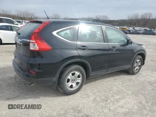 2015 Honda CR-V LX with VIN 3CZRM3H39FG705924, listed as a Copart auction lot 49295115 with 155,513 mi miles and Salvage Title. Bid and sale history available at carsss.com. Image 3.