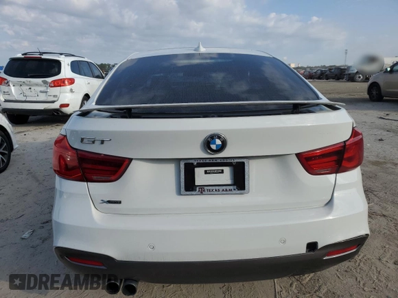 2017 BMW 3 Series 330i xDrive with VIN WBA8Z9C59HG453196, listed as a Copart auction lot 44046485 with 103,464 mi miles and Salvage Title. Bid and sale history available at carsss.com. Image 6.