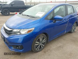 2019 Honda Fit EX with VIN 3HGGK5H87KM707551, listed as a IAAI auction lot 41914814 with 101,539 mi miles and . Bid and sale history available at DreamBid. Image 2.