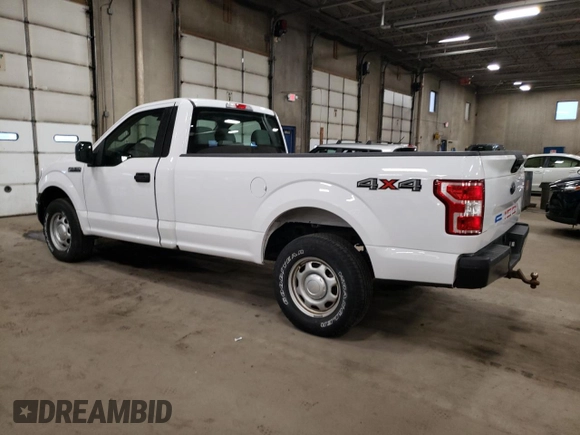 2020 Ford F-150 XL z VIN 1FTMF1EB3LKD22043, wystawiony jako Copart lot #85072684 z przebiegiem Nie podano mil oraz Szkoda całkowita • Salvage title. Historia ofert i sprzedaży dostępna na DreamBid. Obrazek 2.