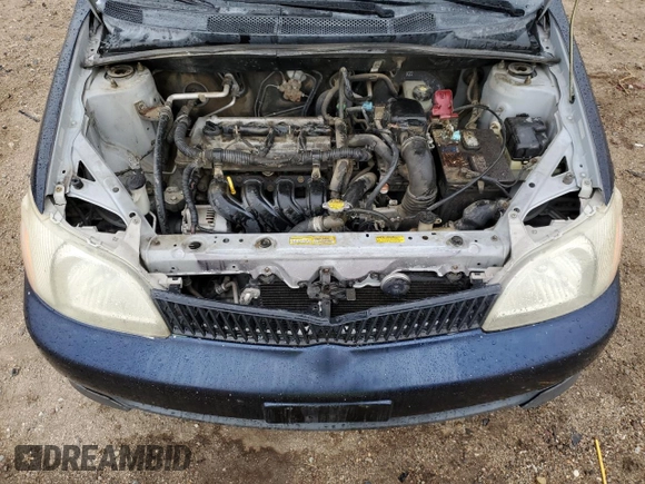 2001 Toyota ECHO with VIN JTDBT123010168350, listed as a Copart auction lot 48018345 with 215,298 mi miles and Clean title. Bid and sale history available at DreamBid. Image 11.