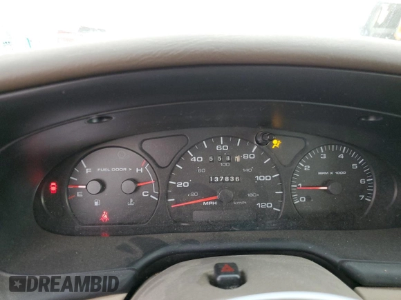 2002 Mercury Sable LS Premium z VIN 1MEFM59S52A640037, wystawiony jako Copart lot #77318134 z przebiegiem 137 836 mil mil oraz Szkody całkowita. Historia ofert i sprzedaży dostępna na DreamBid. Obrazek 9.