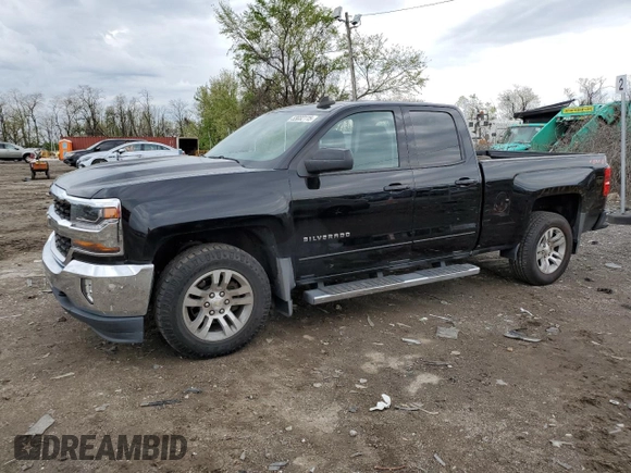 2018 Chevrolet Silverado 1500 LT with VIN 1GCVKREC0JZ185655, listed as a Copart auction lot 53032115 with 44,621 mi miles and Salvage Title. Bid and sale history available at DreamBid. Image 1.