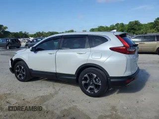 2017 Honda CR-V EX-L with VIN 2HKRW2H83HH689168, listed as a Copart auction lot 52161155 with 45,870 mi miles and Salvage Title. Bid and sale history available at carsss.com. Image 2.