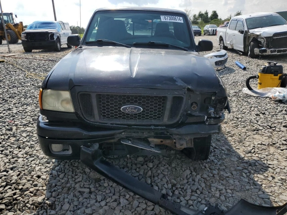 2004 Ford Ranger Edge with VIN 1FTYR14EX4PB30207, listed as a Copart auction lot 67300614 with 314,562 mi miles and Salvage Title. Bid and sale history available at carsss.com. Image 5.