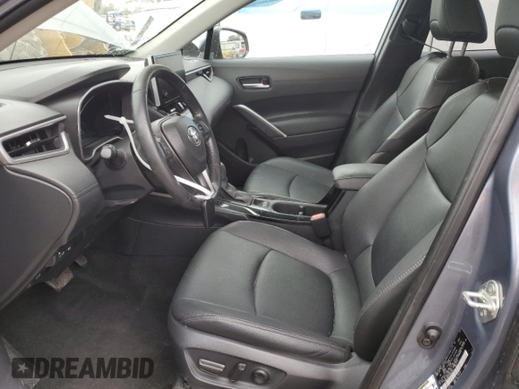 2023 Toyota Corolla Cross XLE with VIN 7MUDAABG1PV052040, listed as a Copart auction lot 51840315 with 43,228 mi miles and Salvage title. Bid and sale history available at DreamBid. Image 7.
