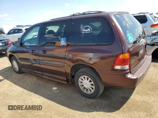 2000 Ford Windstar LX z VIN 2FMZA5141YBA25109, wystawiony jako Copart lot #86814104 z przebiegiem 159 120 mil mil oraz Nie do naprawy • Non repairable. Historia ofert i sprzedaży dostępna na DreamBid. Obrazek 2.
