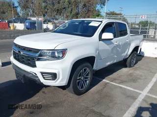 2022 Chevrolet Colorado 2WD Work Truck with VIN 1GCGSBEN7N1188574, listed as a IAAI auction lot 42695567 with 25,041 mi miles and . Bid and sale history available at DreamBid. Image 18.