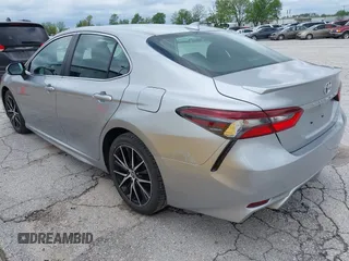 2023 Toyota Camry SE with VIN 4T1G11AK4PU736195, listed as a IAAI auction lot 42152170 with 54,465 mi miles. Bid and sale history available at carsss.com. Image 3.