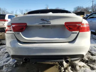 2019 Jaguar XE 25t Premium with VIN SAJAD4FX3KCP53433, listed as a Copart auction lot 45376145 with 0 mi miles and Non Repairable. Bid and sale history available at carsss.com. Image 6.