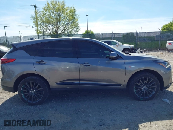 2023 Acura RDX Advance with VIN 5J8TC2H8XPL013018, listed as a IAAI auction lot 42102048 with 16,416 mi miles and . Bid and sale history available at DreamBid. Image 12.