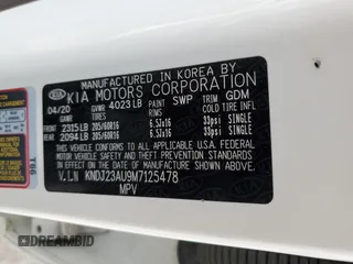 2021 Kia Soul S with VIN KNDJ23AU9M7125478, listed as a Copart auction lot 49598575 with 138,386 mi miles and Salvage Title. Bid and sale history available at DreamBid. Image 12.