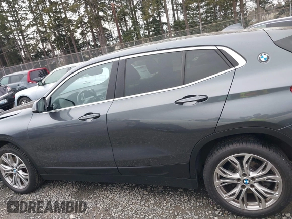 2018 BMW X2 xDrive28i with VIN WBXYJ5C37JEF74740, listed as a IAAI auction lot 41818174 with 74,155 mi miles. Bid and sale history available at carsss.com. Image 14.