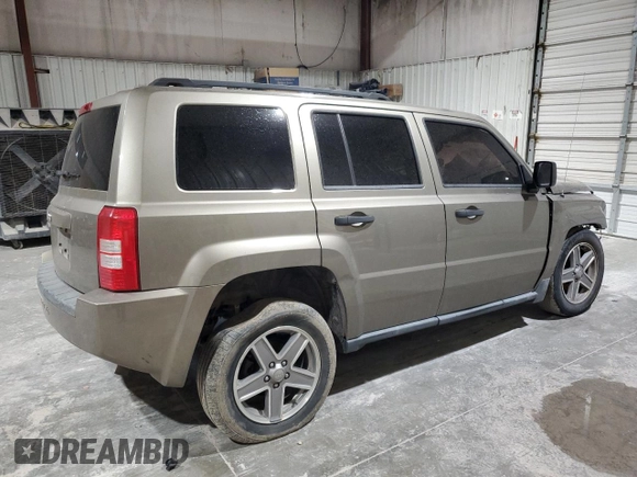 2007 Jeep Patriot Sport with VIN 1J8FT28W87D359050, listed as a Copart auction lot 49646535 with Not Provided miles and Salvage Title. Bid and sale history available at DreamBid. Image 3.