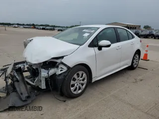 2024 Toyota Corolla LE with VIN 5YFB4MDE0RP147416, listed as a Copart auction lot 55057215 with Not Provided miles and Non Repairable. Bid and sale history available at carsss.com. Image 1.