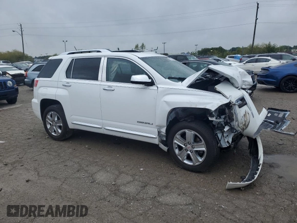 2017 GMC Terrain Denali z VIN 2GKALREK9H6278431, wystawiony jako Copart lot #72259544 z przebiegiem Nie podano mil oraz Szkoda całkowita • Salvage title. Historia ofert i sprzedaży dostępna na DreamBid. Obrazek 4.