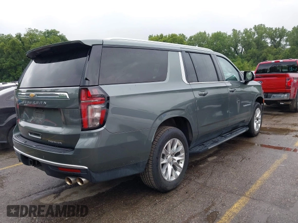 2023 Chevrolet Suburban Premier with VIN 1GNSKFKD4PR362478, listed as a IAAI auction lot 42824056 with Not provided miles and . Bid and sale history available at DreamBid. Image 4.
