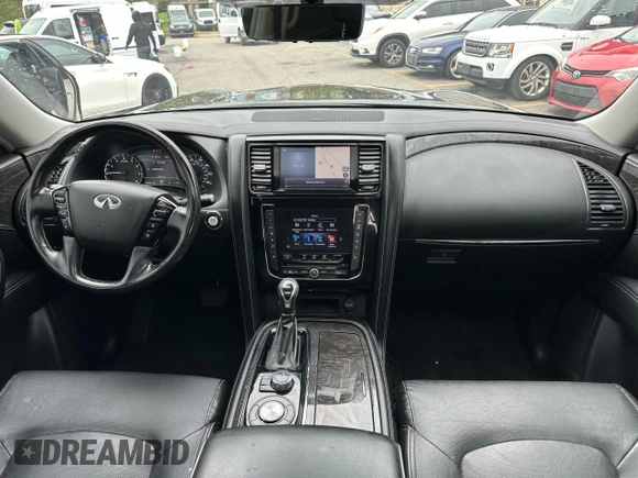 2021 Infiniti QX80 Premium Select with VIN JN8AZ2AF6M9718439, listed as a Copart auction lot 55782665 with 70,168 mi miles and Clean Title. Bid and sale history available at DreamBid. Image 9.
