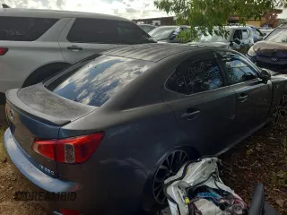 2012 Lexus IS 250 with VIN JTHBF5C25C5173827, listed as a Copart auction lot 65071574 with Not Provided miles and Salvage Title. Bid and sale history available at DreamBid. Image 3.