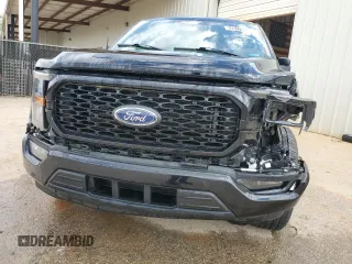 2023 Ford F-150 XL with VIN 1FTEX1CP4PKD57678, listed as a Copart auction lot 52017545 with 21,553 mi miles and Clean title. Bid and sale history available at DreamBid. Image 5.
