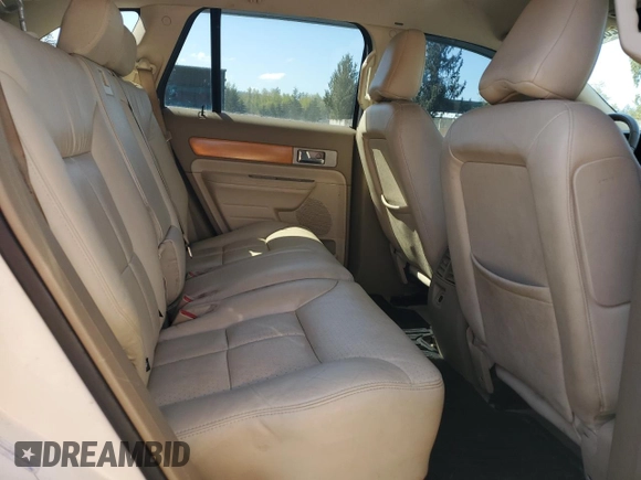 2007 Lincoln MKX with VIN 2LMDU88C07BJ33997, listed as a Copart auction lot 52804185 with 151,032 mi miles and Salvage title. Bid and sale history available at DreamBid. Image 11.