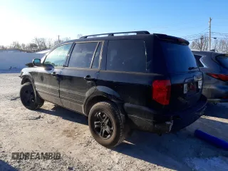 2005 Honda Pilot EX with VIN 5FNYF18465B036265, listed as a Copart auction lot 42185075 with 219,383 mi miles and Non Repairable. Bid and sale history available at DreamBid. Image 2.