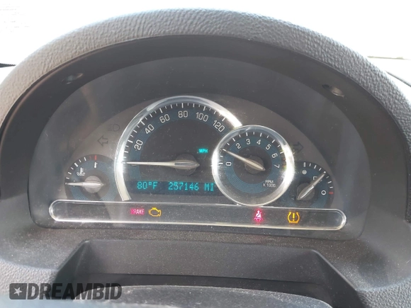 2011 Chevrolet HHR 1LT with VIN 3GNBABFW5BS500820, listed as a IAAI auction lot 42135415 with 257,146 mi miles and . Bid and sale history available at DreamBid. Image 7.