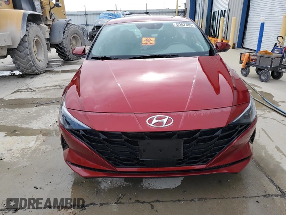 2023 Hyundai Elantra SEL with VIN KMHLS4AG8PU606168, listed as a Copart auction lot 49257485 with 11,945 mi miles and Salvage Title. Bid and sale history available at DreamBid. Image 5.