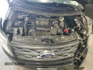 2018 Ford Explorer XLT z VIN 1FM5K8D85JGB49698, wystawiony jako Copart lot #59345915 z przebiegiem Nie podano mil oraz Szkoda całkowita • Salvage title. Historia ofert i sprzedaży dostępna na DreamBid. Obrazek 12.