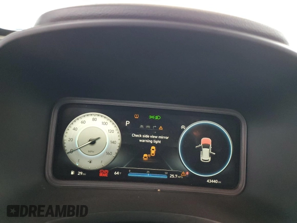2023 Hyundai Kona N Line z VIN KM8K3CA39PU930858, wystawiony jako Copart lot #58717705 z przebiegiem 43 440 mil mil oraz Szkoda całkowita • Salvage title. Historia ofert i sprzedaży dostępna na DreamBid. Obrazek 9.