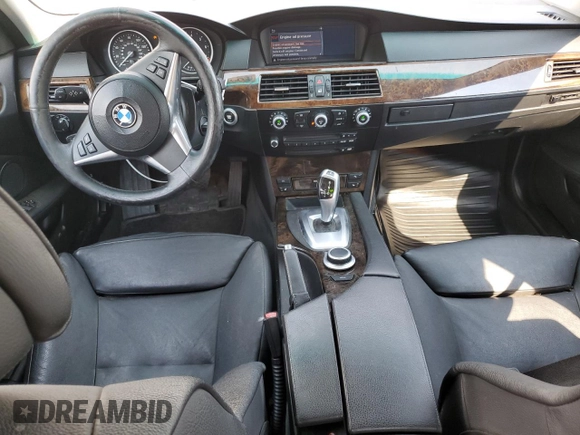 2008 BMW 5 Series 535xi with VIN WBANV93588CZ64419, listed as a Copart auction lot 64824415 with 130,885 mi miles and Clean title. Bid and sale history available at DreamBid. Image 8.