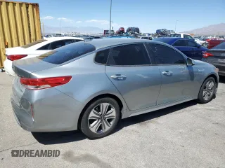 2017 Kia Optima Hybrid EX with VIN KNAGU4LE4H5017493, listed as a Copart auction lot 53949885 with 112,034 mi miles and Clean Title. Bid and sale history available at carsss.com. Image 3.