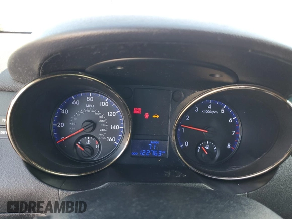 2011 Hyundai Genesis Coupe with VIN KMHHT6KD6BU059087, listed as a Copart auction lot 57665315 with 122,763 mi miles and Salvage title. Bid and sale history available at DreamBid. Image 9.