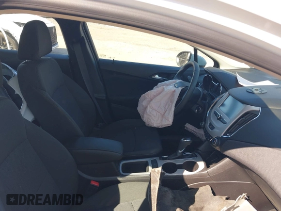 2017 Chevrolet Cruze LS with VIN 1G1BC5SM4H7165610, listed as a IAAI auction lot 41709729 with 24,853 mi miles and . Bid and sale history available at DreamBid. Image 5.