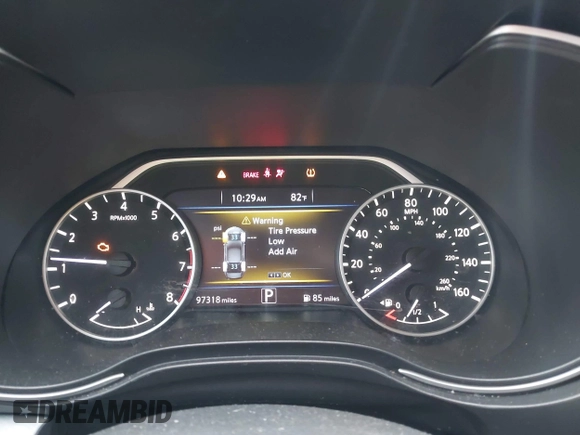2017 Nissan Maxima S with VIN 1N4AA6AP7HC414344, listed as a IAAI auction lot 42436531 with 97,318 mi miles and . Bid and sale history available at DreamBid. Image 7.