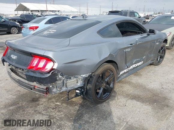 2022 Ford Mustang GT with VIN 1FA6P8CF6N5122947, listed as a IAAI auction lot 41522411 with Not Provided miles and . Bid and sale history available at carsss.com. Image 4.