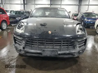 2016 Porsche Macan S with VIN WP1AB2A56GLB45765, listed as a Copart auction lot 57125575 with 102,307 mi miles and Salvage title. Bid and sale history available at DreamBid. Image 5.