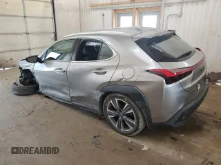 2022 Lexus UX 250h with VIN JTHX9JBH3N2058322, listed as a Copart auction lot 61646505 with 46,297 mi miles and Salvage title. Bid and sale history available at DreamBid. Image 2.