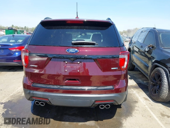 2018 Ford Explorer Sport with VIN 1FM5K8GT4JGB85463, listed as a IAAI auction lot 41914412 with 59,680 mi miles and . Bid and sale history available at DreamBid. Image 16.