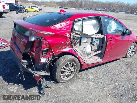 2017 Toyota Prius Two with VIN JTDKARFU0H3541211, listed as a IAAI auction lot 41888946 with 2 mi miles. Bid and sale history available at carsss.com. Image 6.