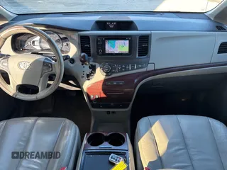 2013 Toyota Sienna XLE with VIN 5TDDK3DC3DS052713, listed as a IAAI auction lot 41451844 with 284,884 mi miles and . Bid and sale history available at DreamBid. Image 6.