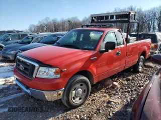 2004 Ford F-150 XL with VIN 1FTRF14W14NA77690, listed as a Copart auction lot 42525055 with 120,688 mi miles and Salvage Title. Bid and sale history available at carsss.com. Image 1.